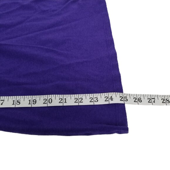 Express Modal Cotton Tank Top S Purple Gathered V-Neck Draped Casual - Picture 8 of 8